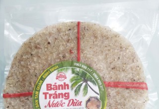 Bánh tráng nước dừa Tam Quan Bình Định bán ở đâu tại TPHCM