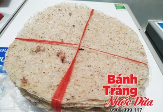 Cách làm bánh tráng dừa Tam Quan Bình Định